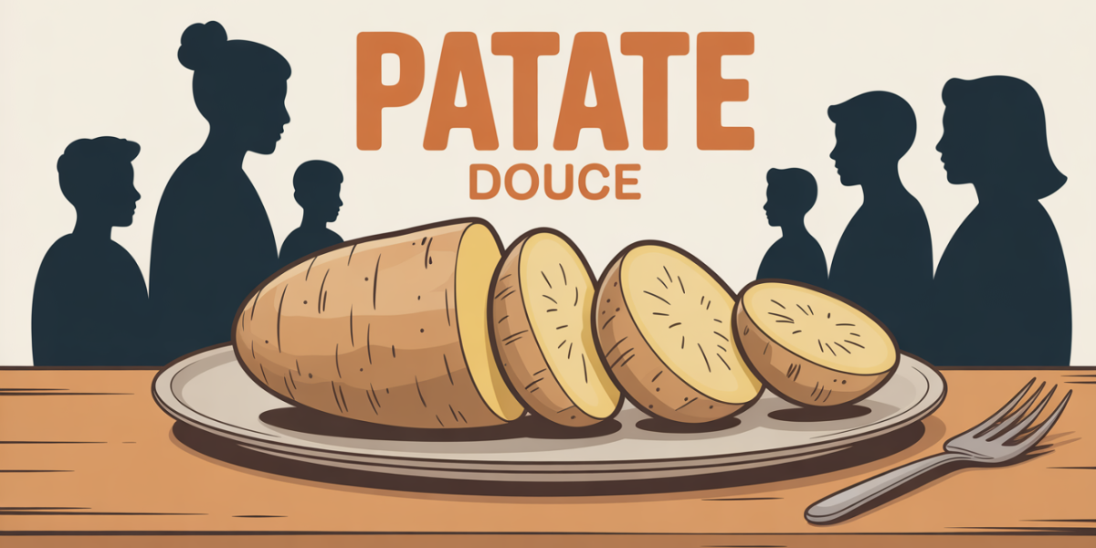 la patate douce est elle un feculents gros plan tubercule ambiance famille