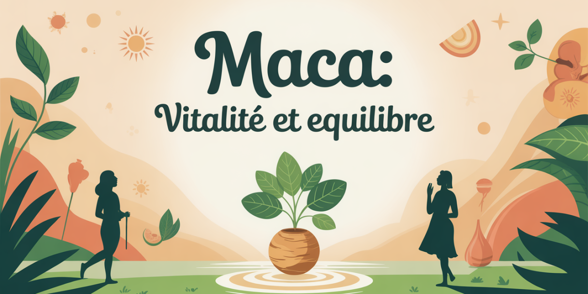 illustration maca effet au bout de combien de temps vitalite et bien-etre