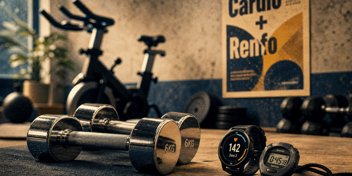 Maigrir par le sport programme : salle cardio et renforcement
