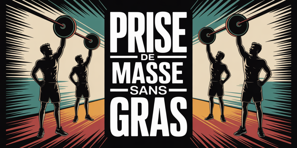 affiche sportive dynamique manger prise de masse
