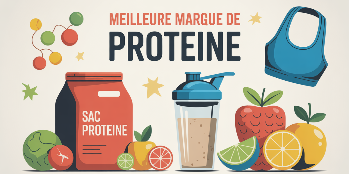 meilleur marque de proteine avec sac, shaker et haltere