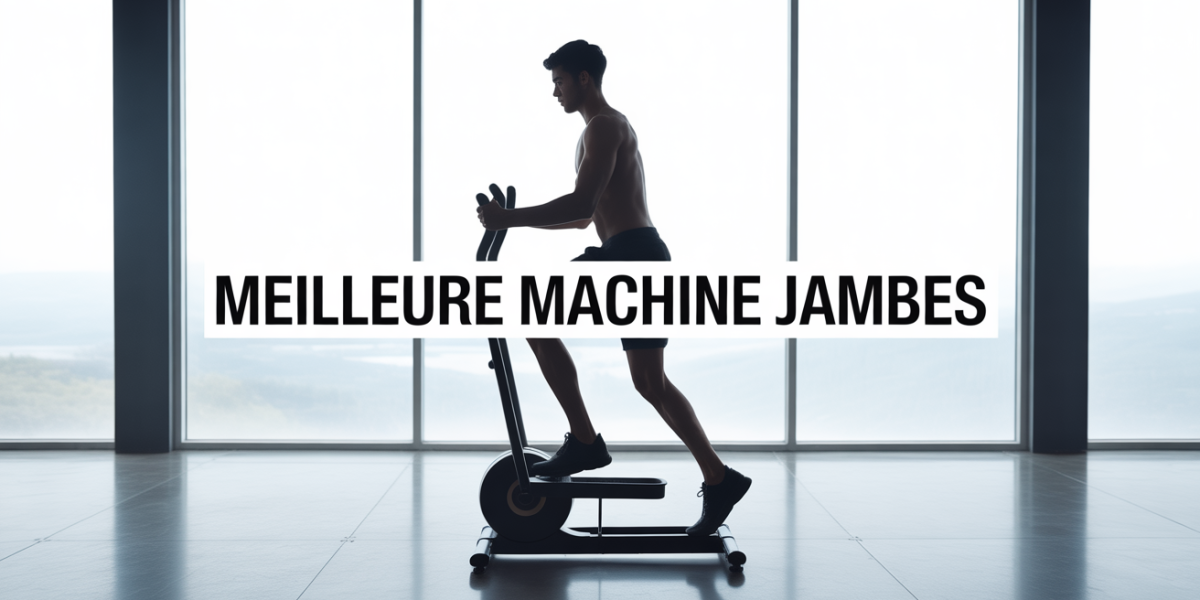 machine jambes compacte dans salon lumineux