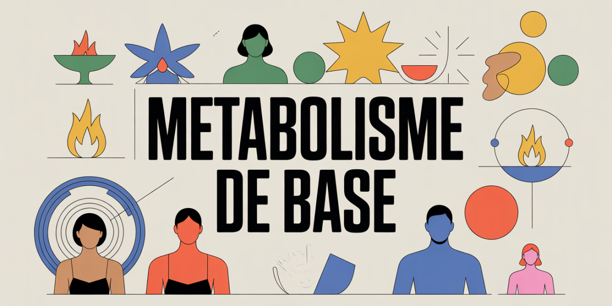 Schema metabolism de base balance energie muscle assiette