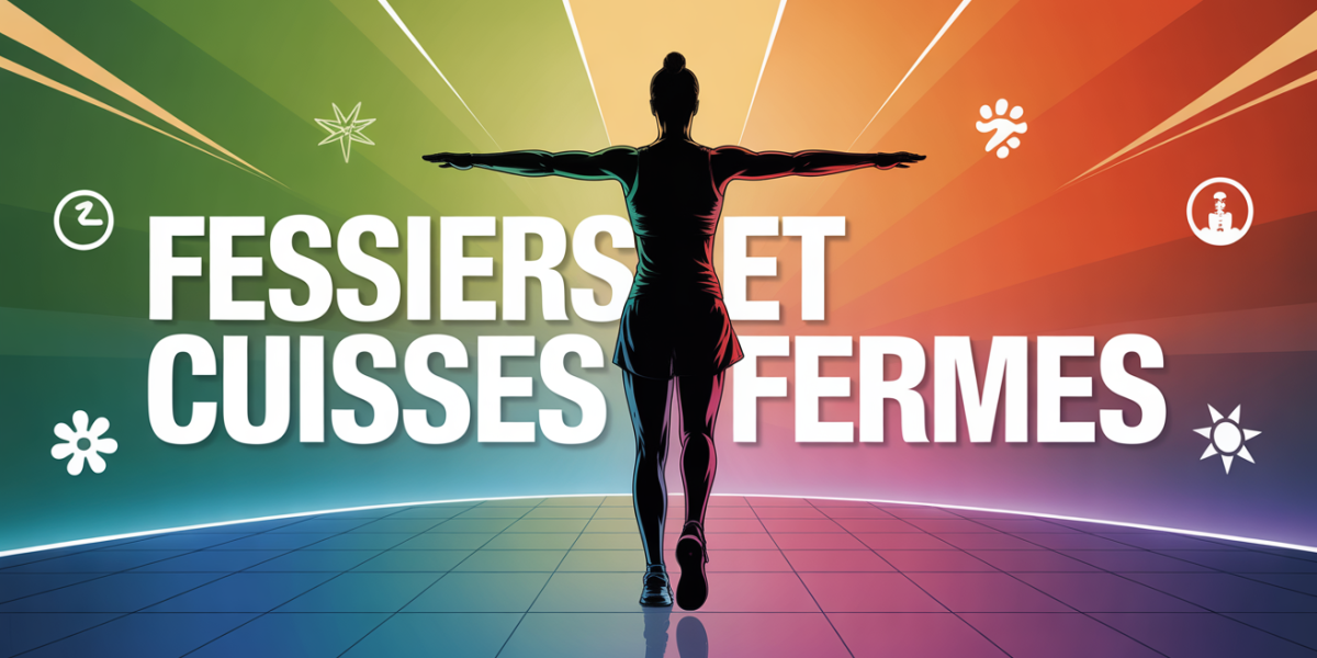 muscler fesses et cuisses illustration dynamique