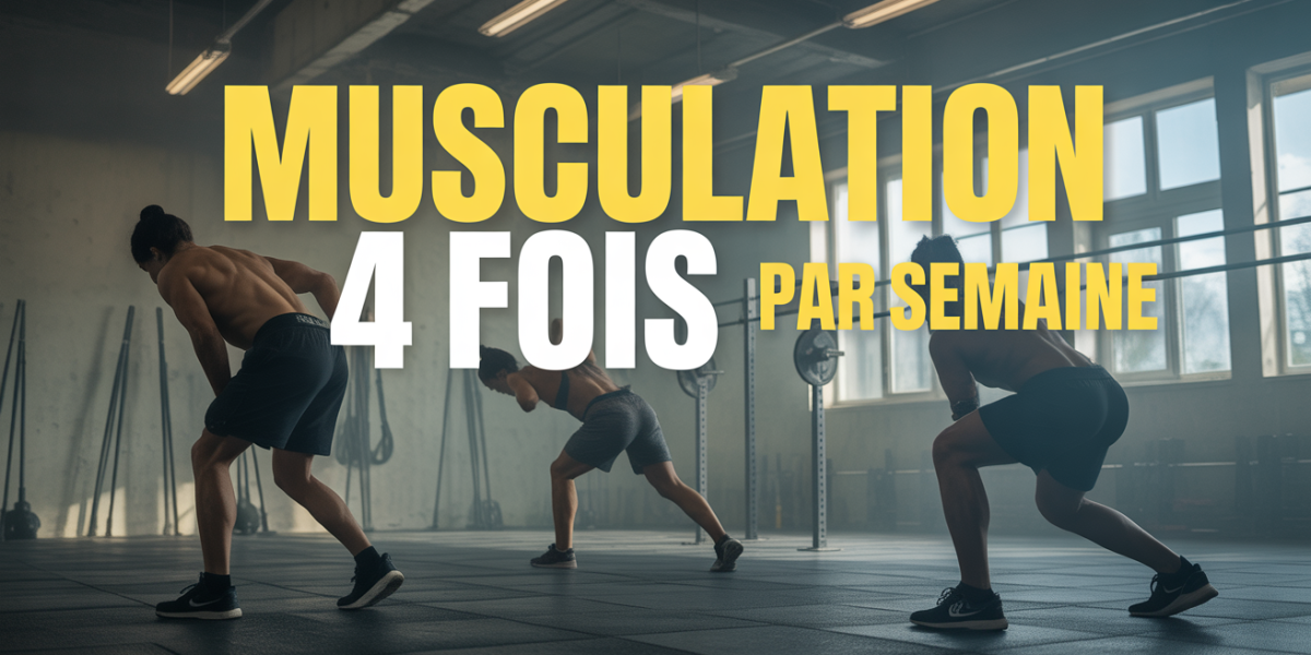 salle de sport musculation 4 fois par semaine
