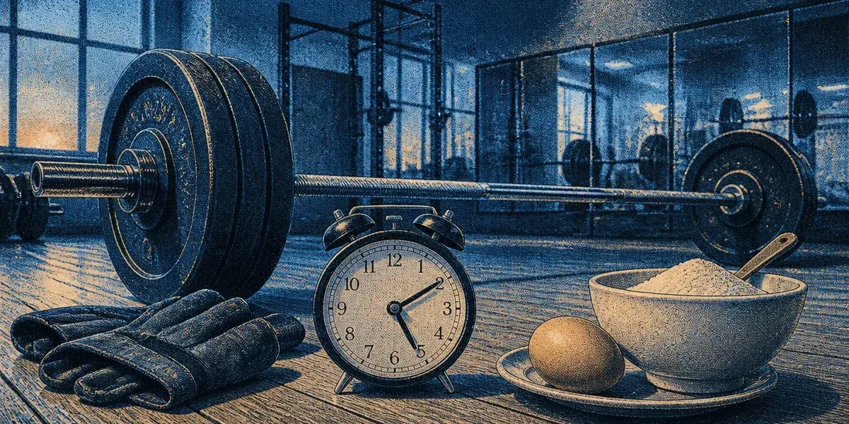 Musculation le matin : 3 piliers sans risque, réveil 5h12 et entraînement