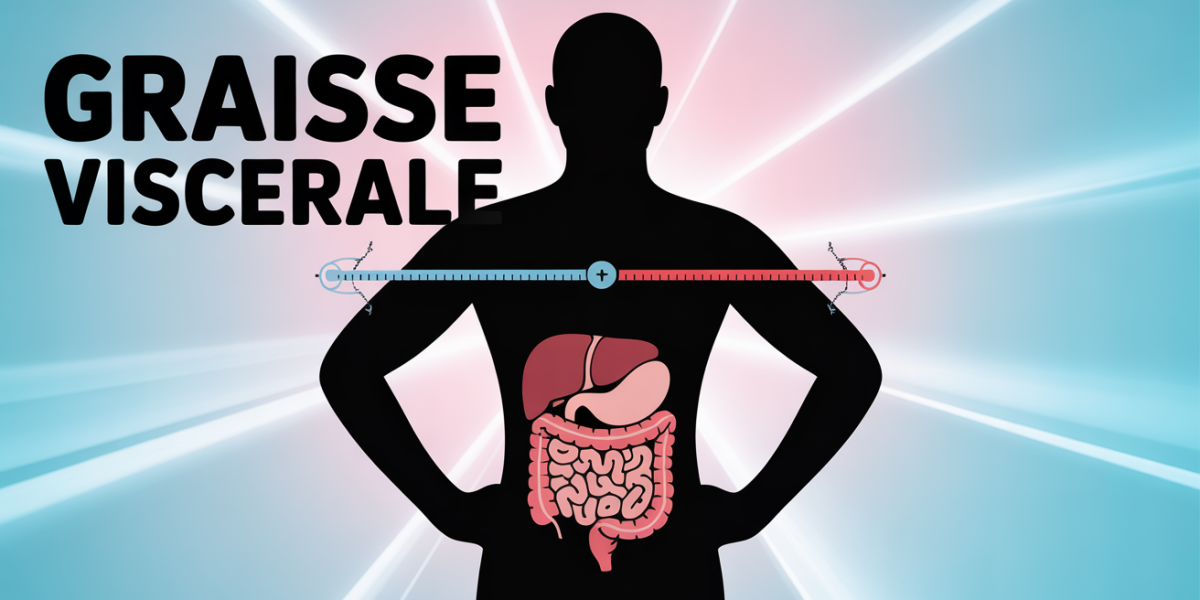 perdre la graisse viscerale visuel silhouette tour de taille