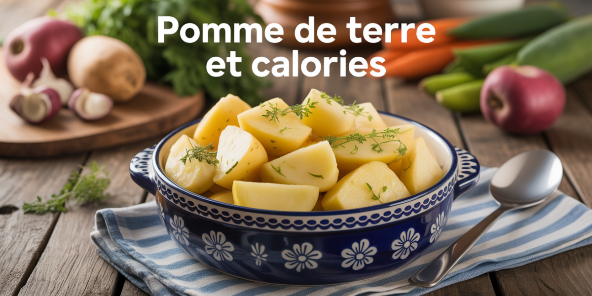 bol pommes de terre vapeur et persil, calories pomme de terre