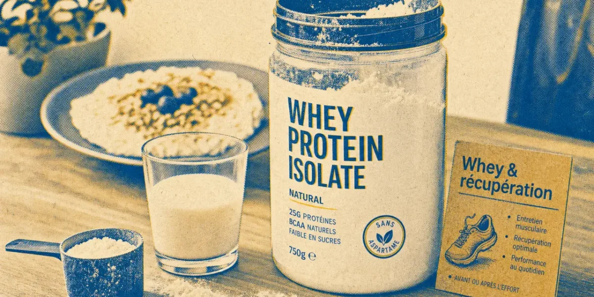 Pourquoi prendre de la whey : shaker et récupération, satiété