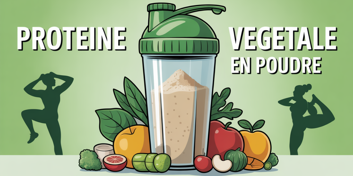 proteine en poudre vegetale shaker fruits sport