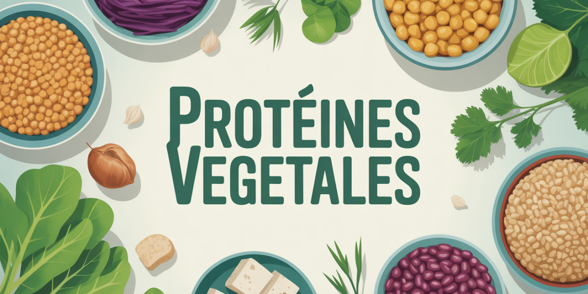 table saine avec aliments riches en proteines vegetales pour maigrir