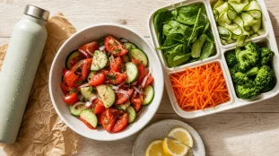 Quel légume pour maigrir vite : salade tomate-concombre, brocoli et carottes, fibres et cuisson douce