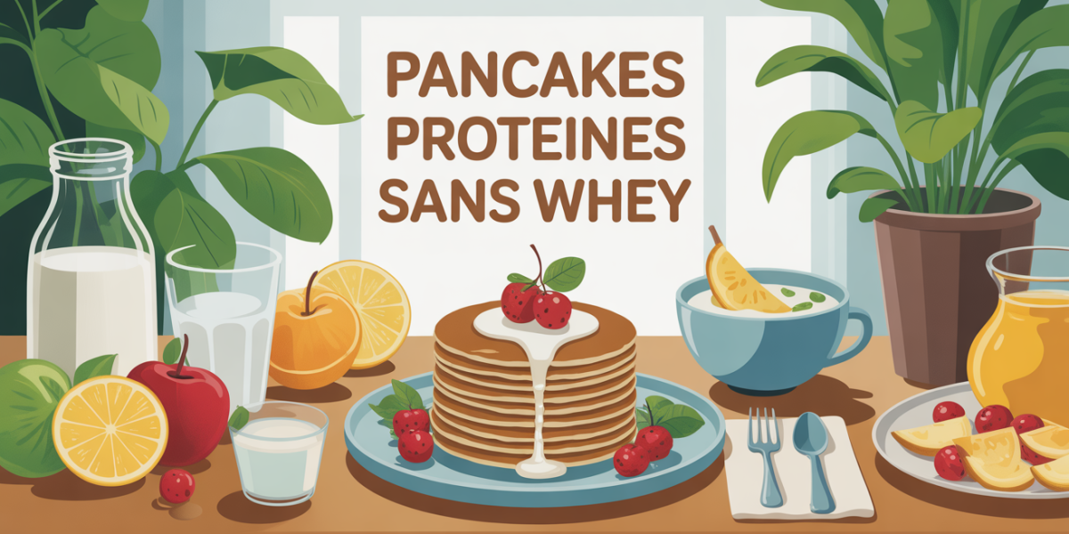 petit dejeuner pancakes proteines sans whey ambiance conviviale