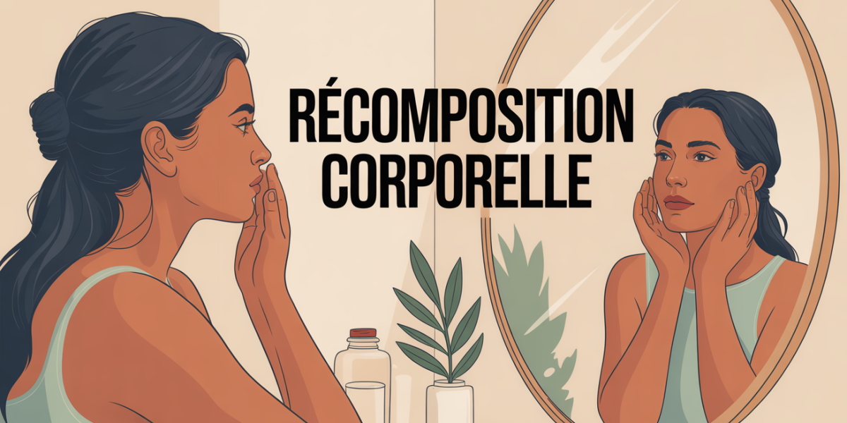 Recomposition corporelle silhouette avant après