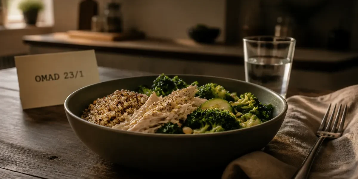 Régime OMAD : 1 repas par jour, combien de kilos perdus