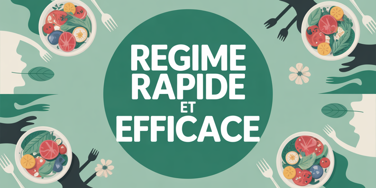 image regime rapide et efficace balance minimaliste plats sains