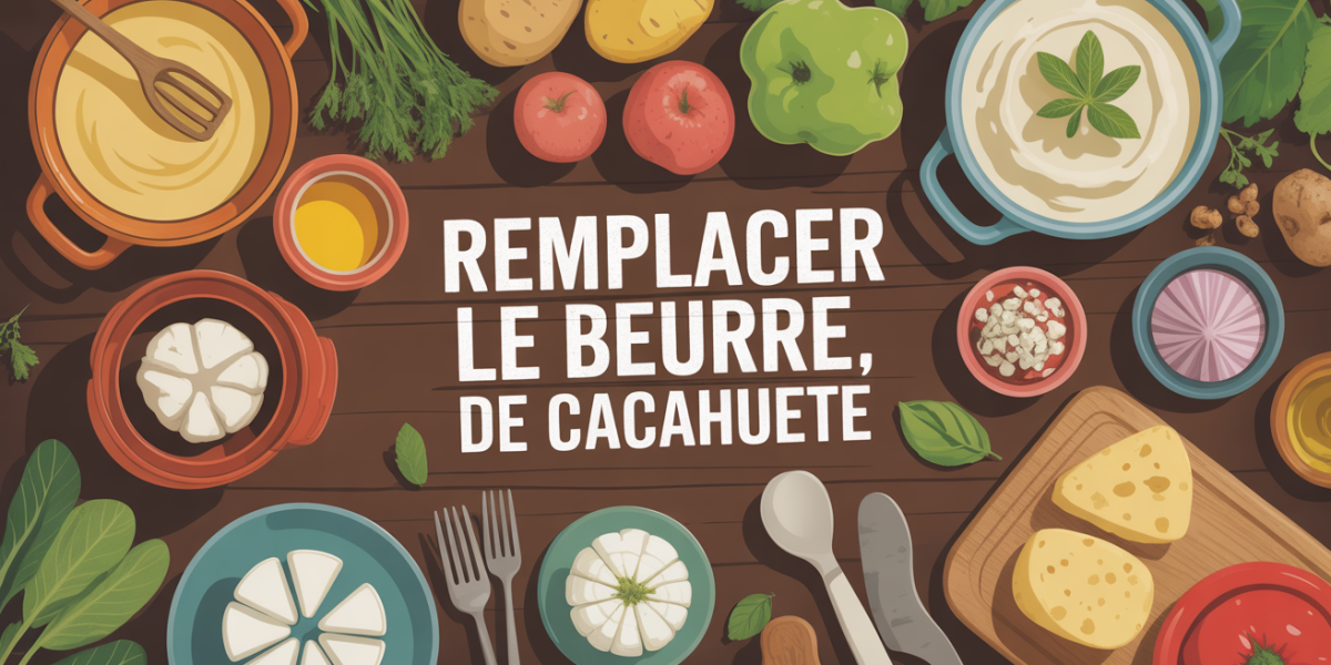 Table famille recettes alternatives beurre de cacahuète purée oléagineux compote pommes huiles fromage blanc