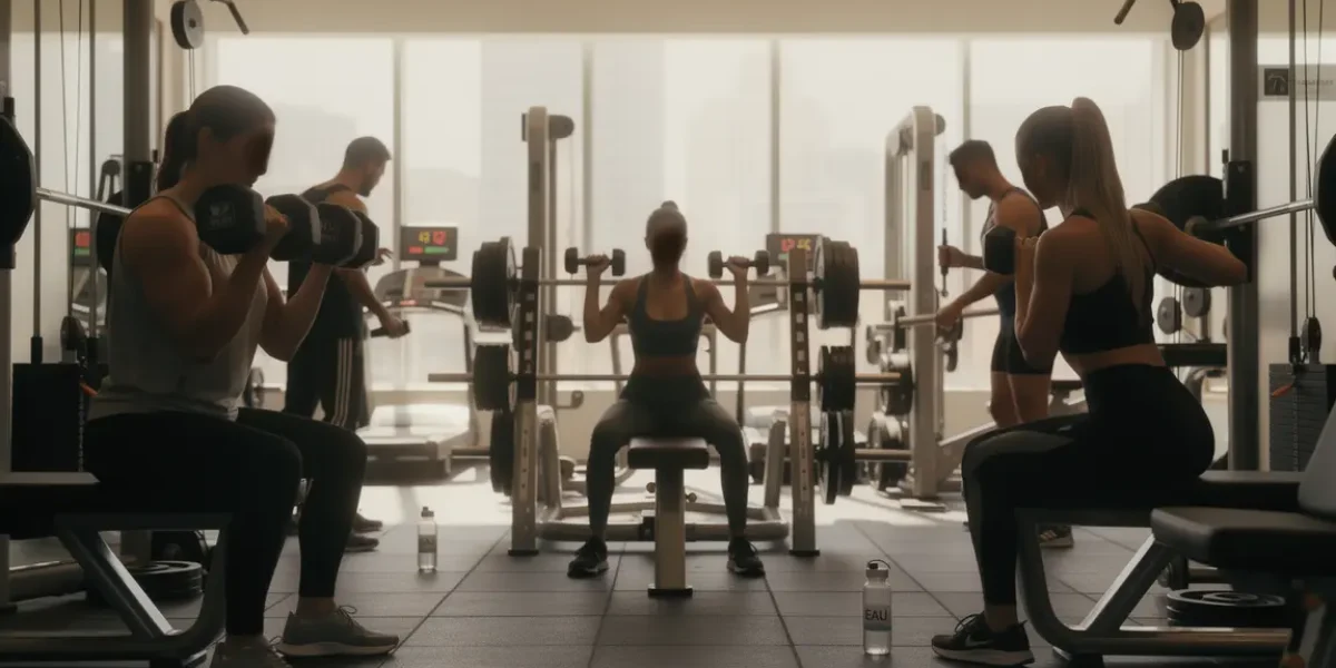 salle de sport moderne optimisation prise de masse
