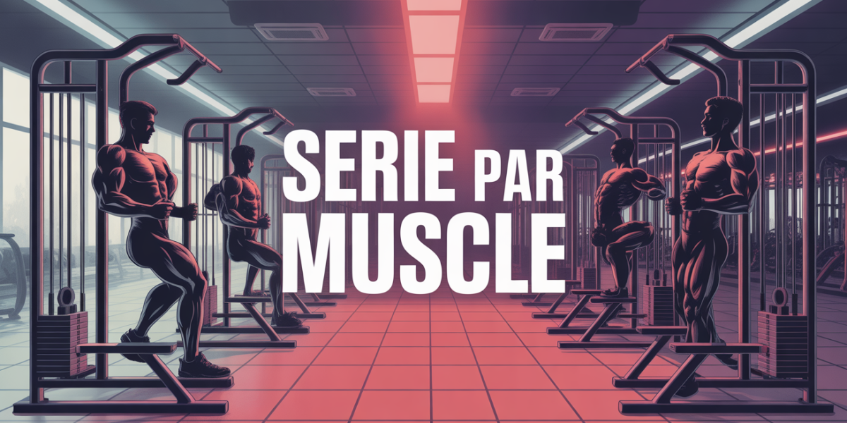 Salle de musculation moderne serie par muscle combien de serie par muscle