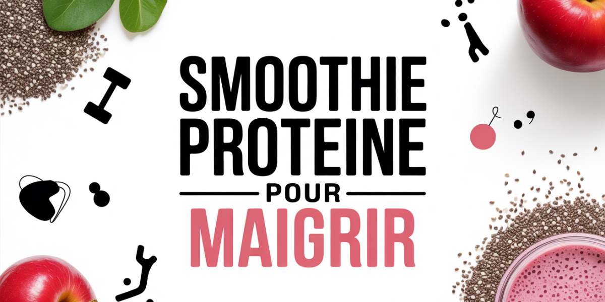 smoothie proteine pour maigrir fruits rouges lait vegetal