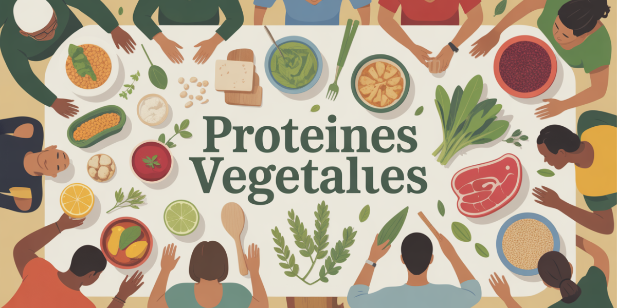 tableau des proteines vegetales grande table aliments