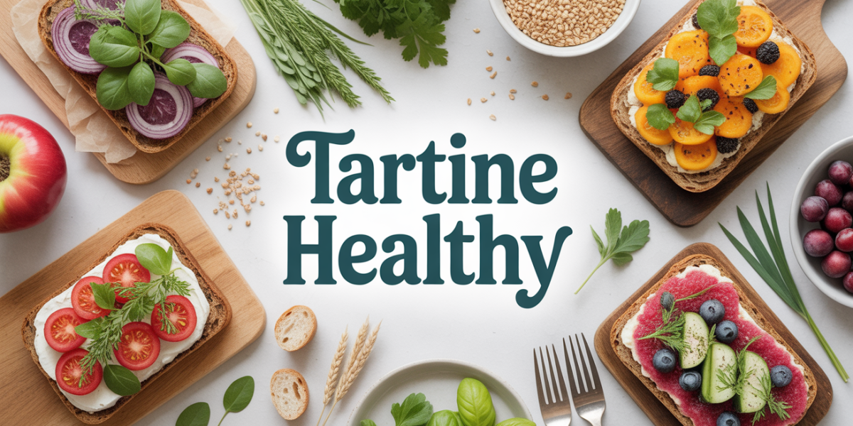 table tartines healthy pain complet legumes fruits herbes graines