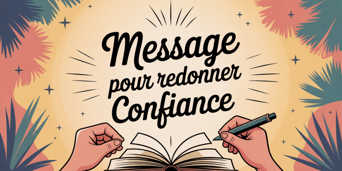 texte pour redonner confiance a quelqu un carnet illustration optimiste