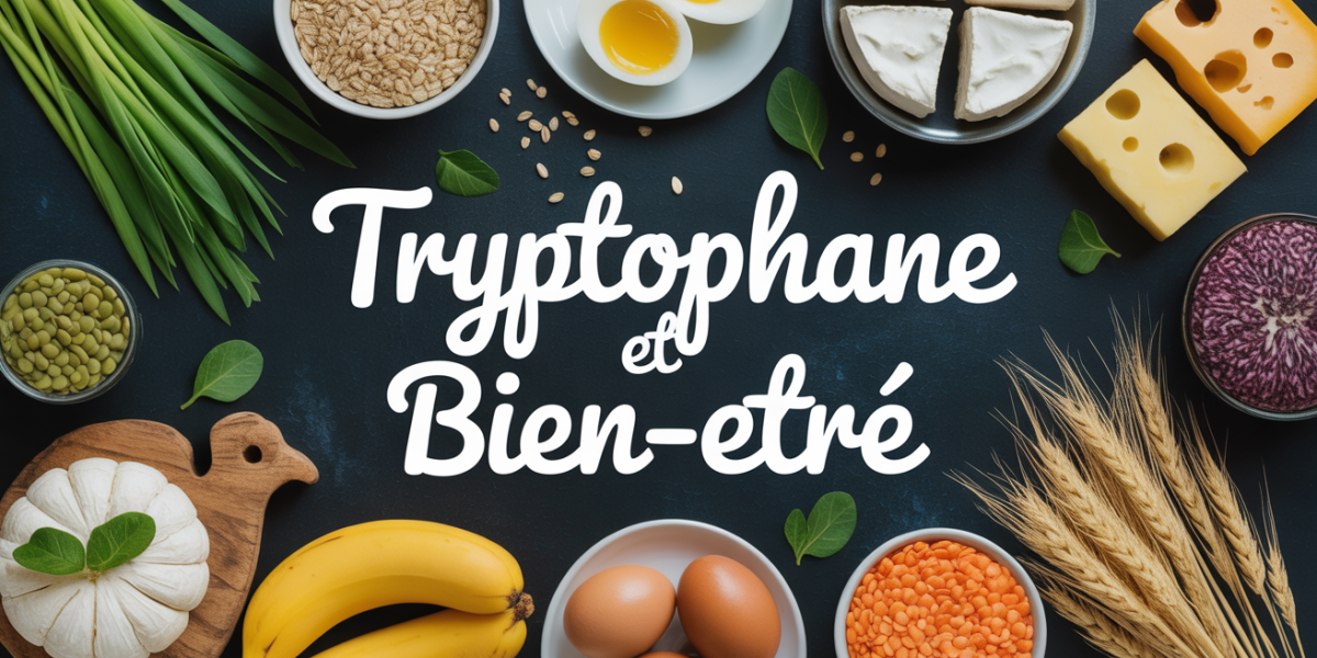 table aliments tryptophane pour sommeil humeur bien-être